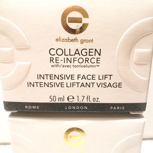Elizabeth Grant Collagen Re-Inforce Intensive Face Lift Cream.